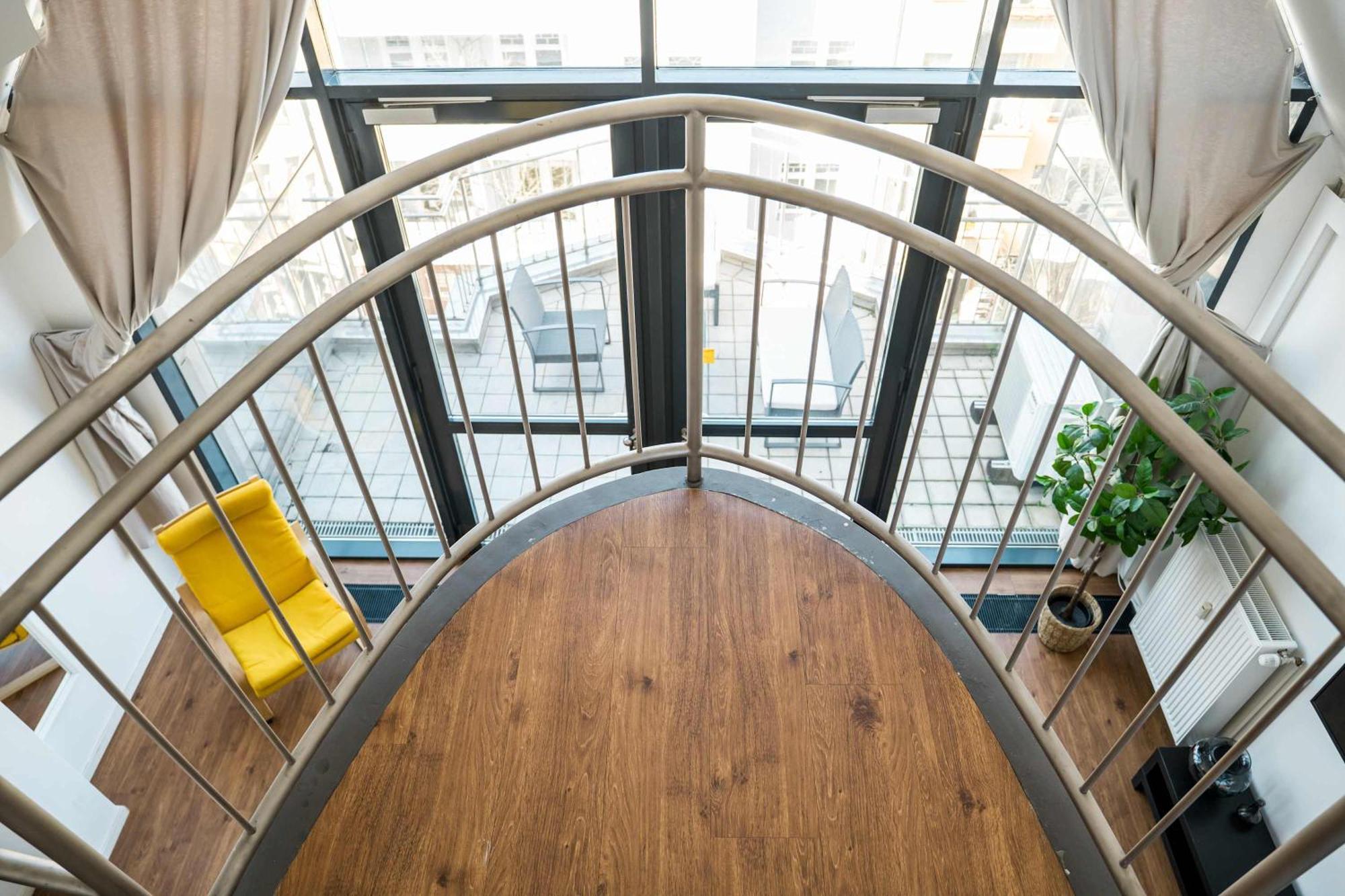 Ferienwohnung Fantastic Loft With Balcony Berlin Exterior foto