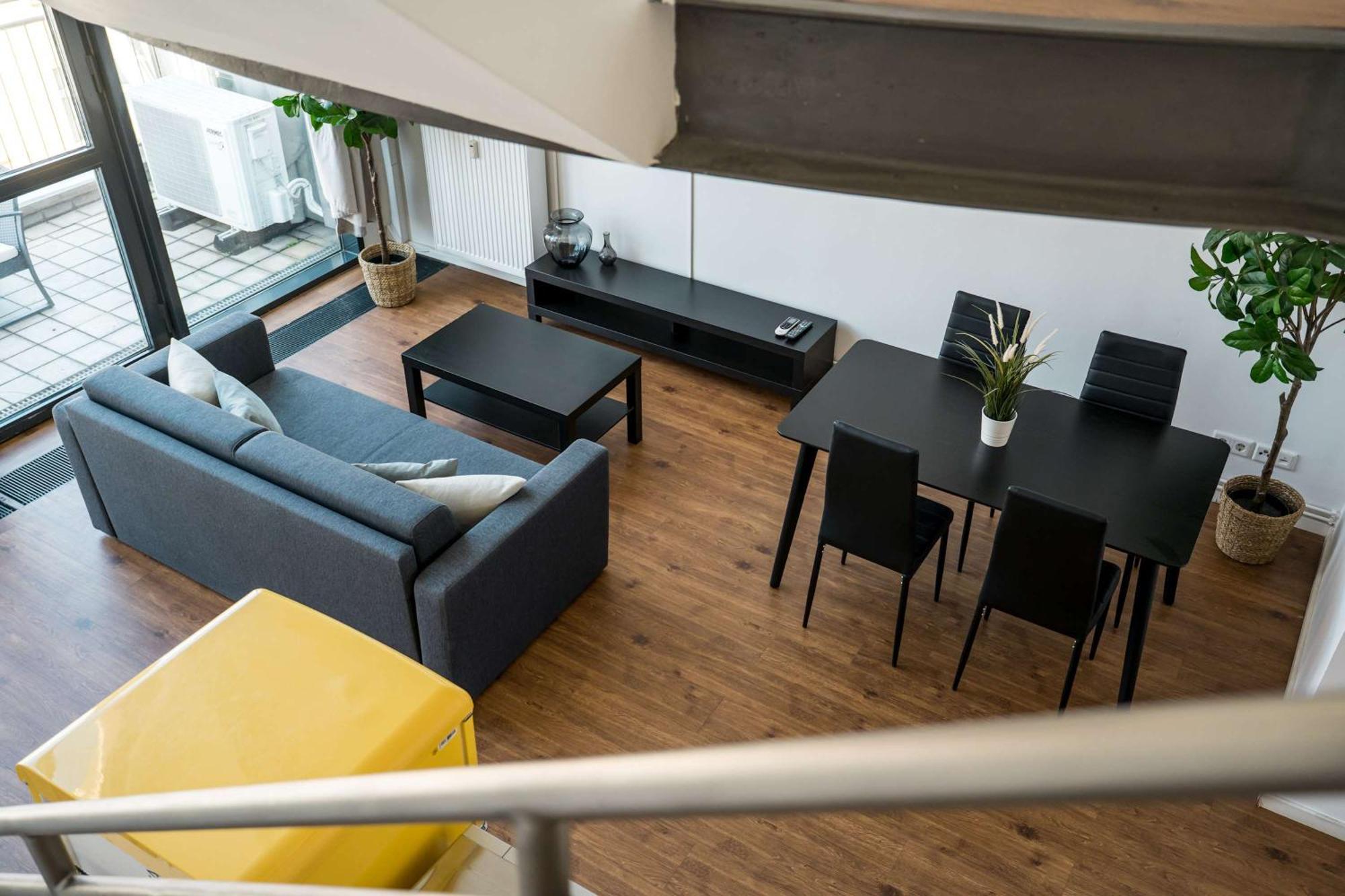 Ferienwohnung Fantastic Loft With Balcony Berlin Exterior foto